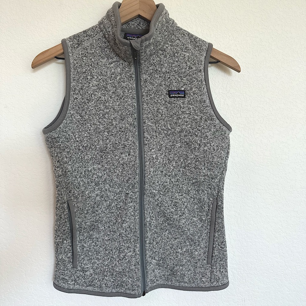 Patagonia Better Sweater Fleece Grey Zip Up Vest